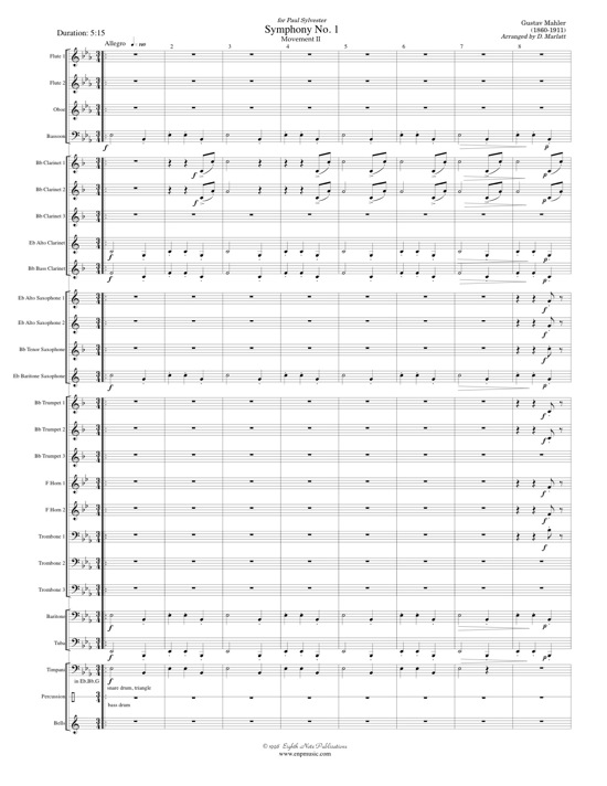 Symphony 1,  Movement 2 - Gustav Mahler