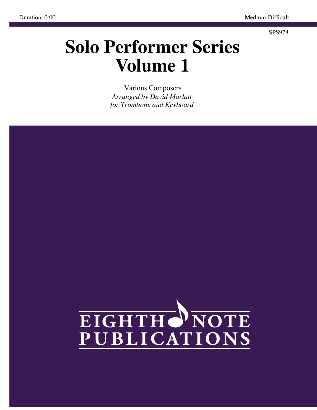 Solo Performer Series - Volume 1 -  Various