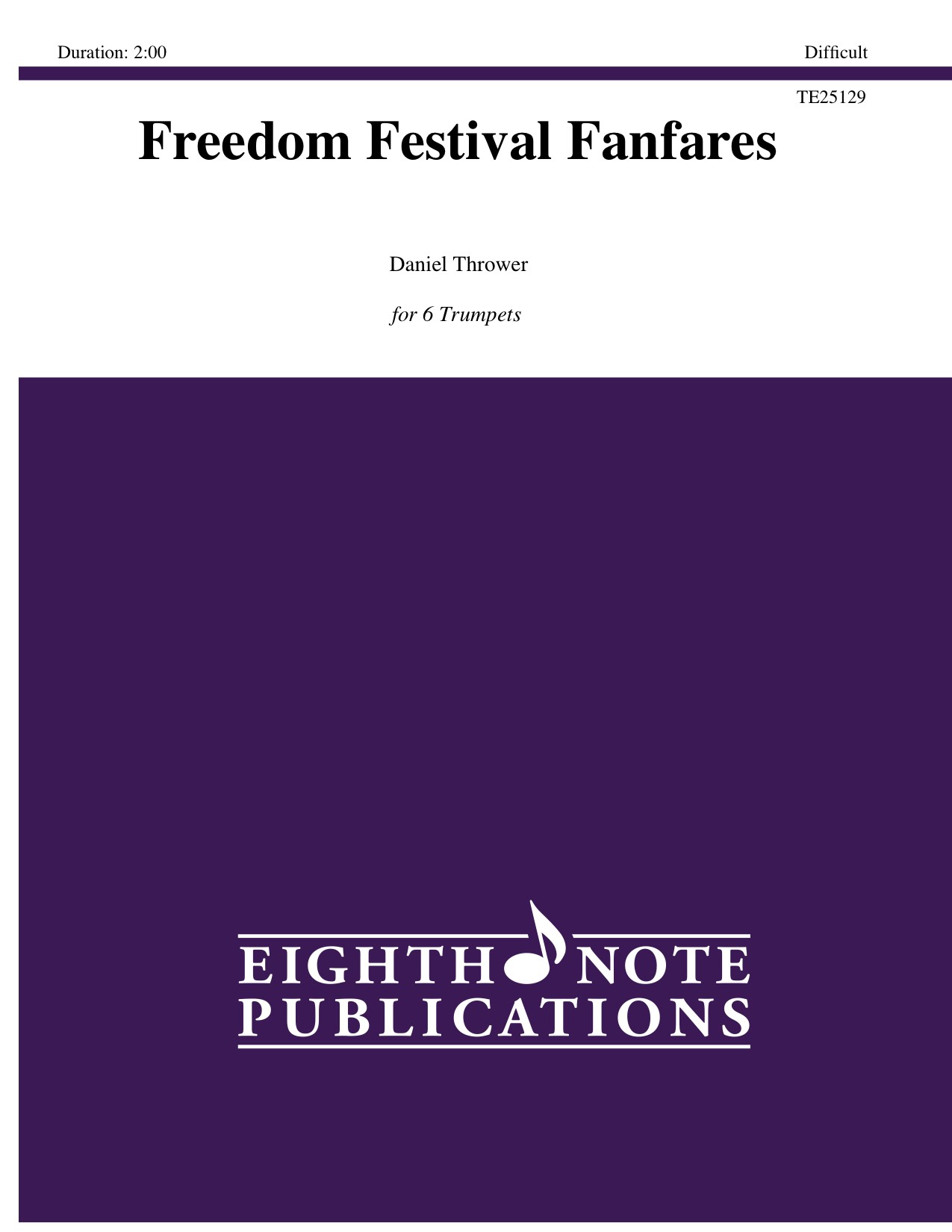 Freedom Festival Fanfares for 6 Trumpets